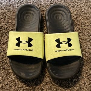 Yellow/black slides